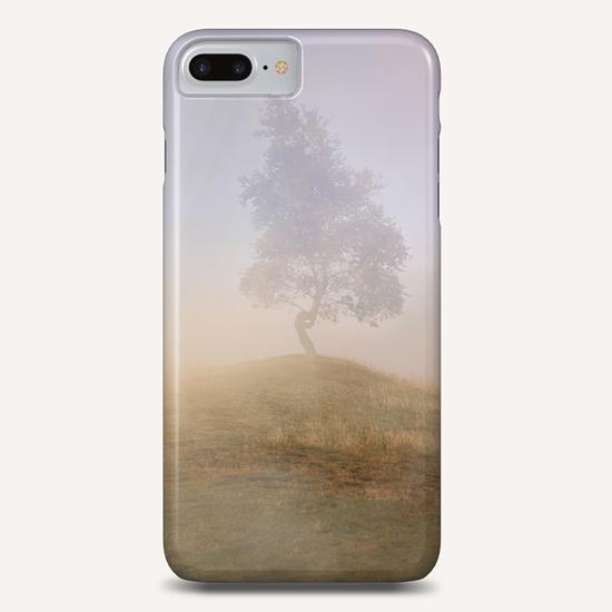 Loneliness at foggy dawn Phone Case by Jarek Blaminsky