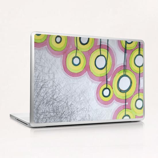 Hanging Light Bulbs Laptop & iPad Skin by Heidi Capitaine