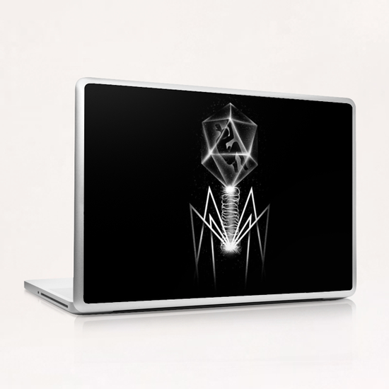 Bacteriophage Laptop & iPad Skin by Tobias Fonseca