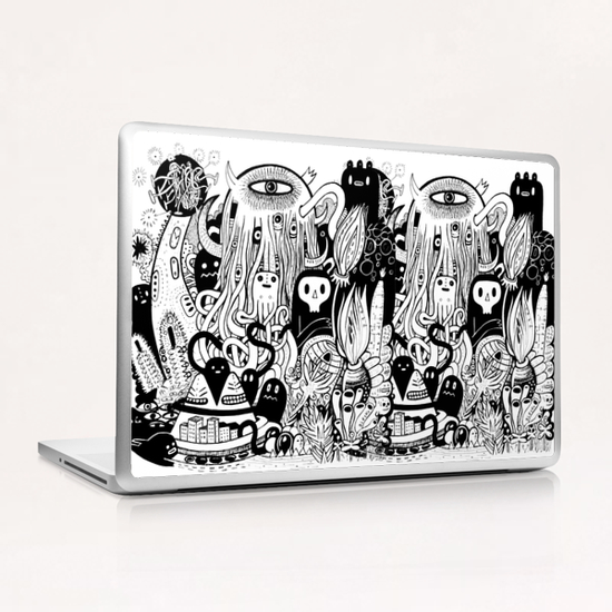 Big Garden  Laptop & iPad Skin by Exit Man