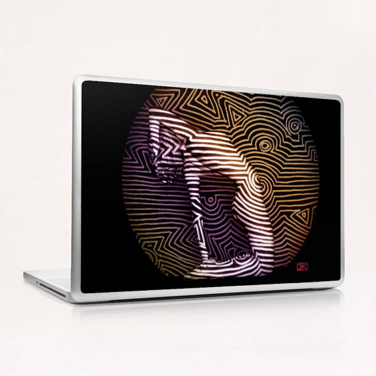 Courbes sur Courbes Laptop & iPad Skin by Denis Chobelet