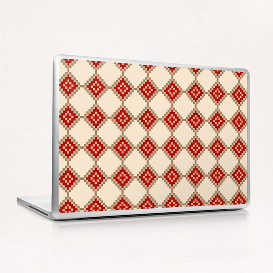 Pixelated Christmas Laptop & iPad Skin by PIEL Design