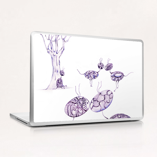 Créature 6 Laptop & iPad Skin by Kapoudjian