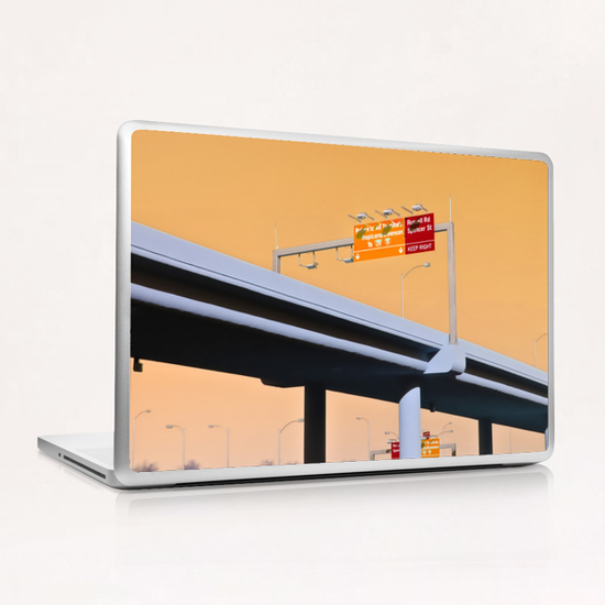 Vegas Flyover Laptop & iPad Skin by Louis Loizou