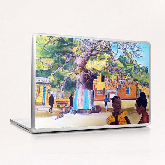 Maimouna Laptop & iPad Skin by Kapoudjian