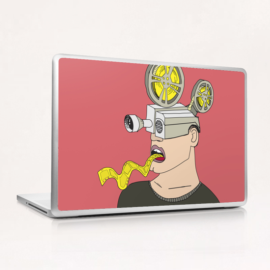 Mister Bobine Laptop & iPad Skin by Yann Tobey