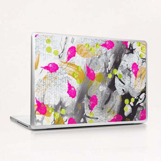 Tropical marble abstract Laptop & iPad Skin by mmartabc