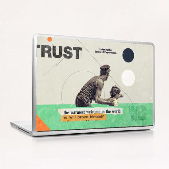 Trust Laptop & iPad Skin by Frank Moth