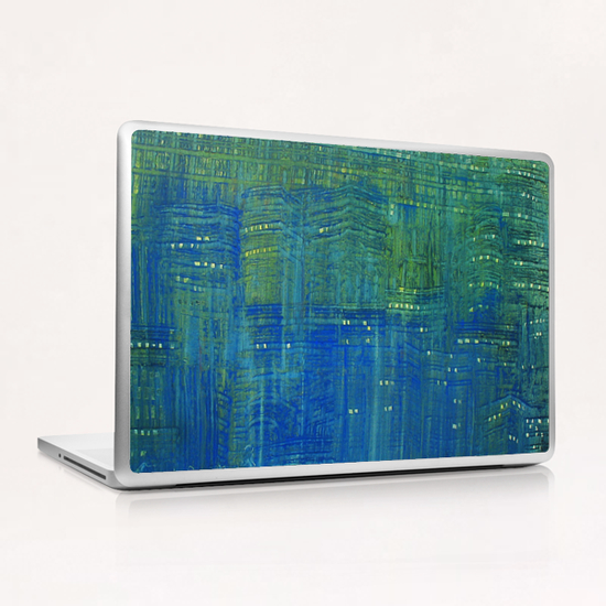 Ville de nuit Laptop & iPad Skin by di-tommaso