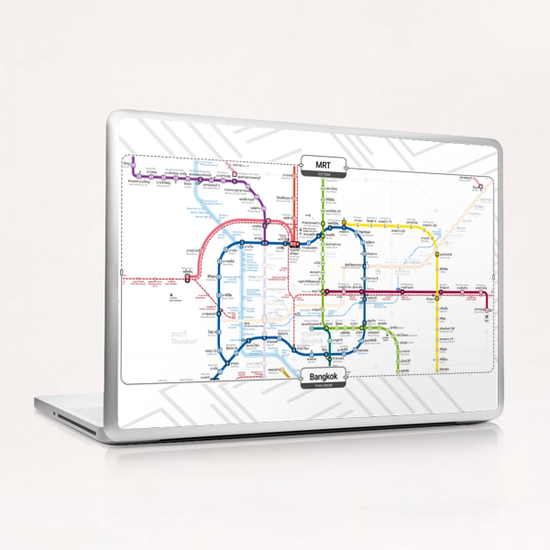 Metro - Bangkok Laptop & iPad Skin by aleibanez