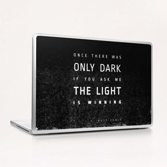 LIGHT vs DARK Laptop & iPad Skin by DANIEL COULMANN