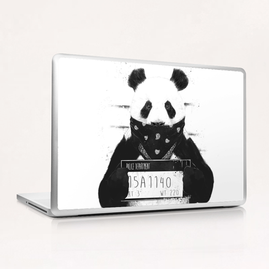 Bad panda Laptop & iPad Skin by Balazs Solti