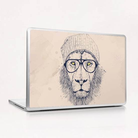 Cool lion Laptop & iPad Skin by Balazs Solti