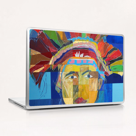 Indian  Laptop & iPad Skin by Pierre-Michael Faure