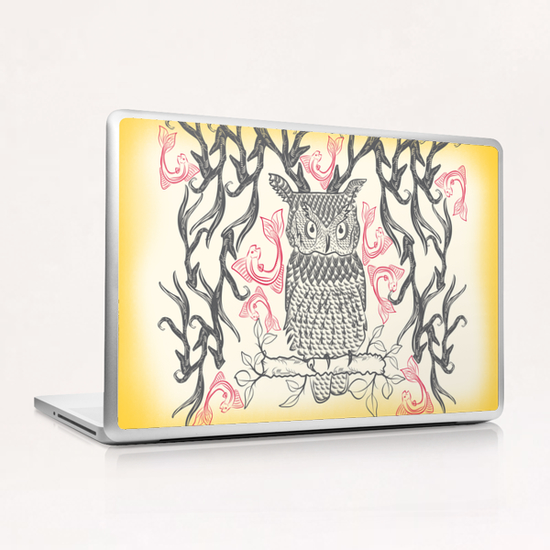 Deep Jungle Ocean Laptop & iPad Skin by famenxt