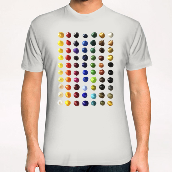 Color Points T-Shirt by Ivailo K