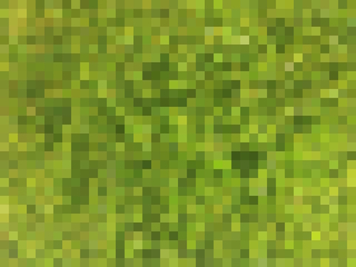 green geometric square pixel pattern abstract background Mural by Timmy333