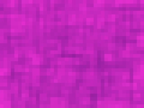 geometric square pixel pattern abstract in pink and purple Mural by Timmy333