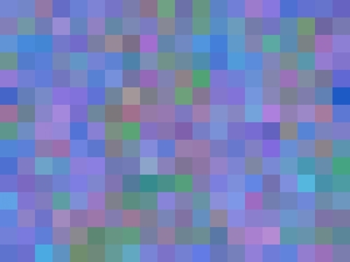 geometric square pixel pattern abstract in purple blue pink Mural by Timmy333