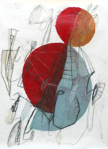 Composition 10 Mural by Jean-Noël Bachès
