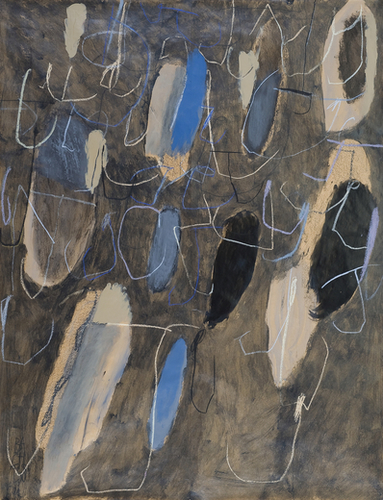 Composition 15 Mural by Jean-Noël Bachès