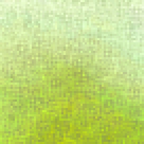 graphic design geometric pixel square pattern abstract in green Mural by Timmy333