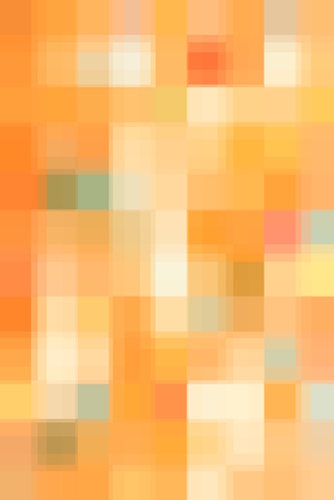 graphic design pixel geometric square pattern abstract background in orange blue Mural by Timmy333