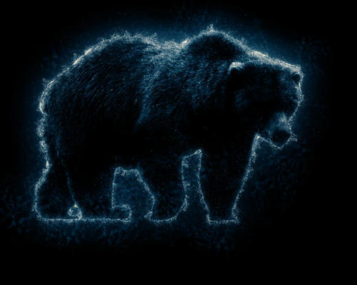 Splash Bear  Mural by Amir Faysal