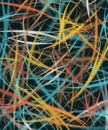 Abstract GEO X 0.27 Mural by Amir Faysal
