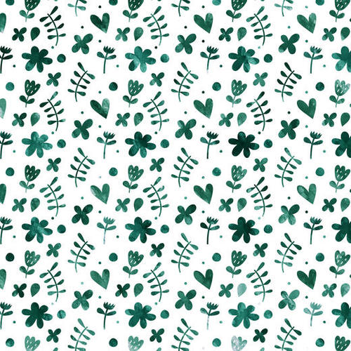 LOVELY FLORAL PATTERN #8 Mural by Amir Faysal