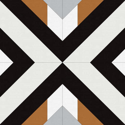 Dynamic geometric pattern II Mural by Vitor Costa