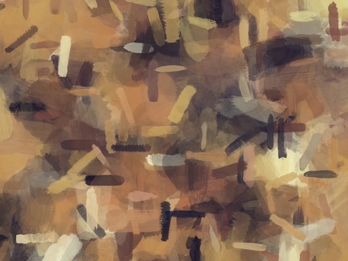 splash painting texture abstract background in brown Mural by Timmy333