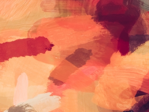 splash painting texture abstract background in brown Mural by Timmy333