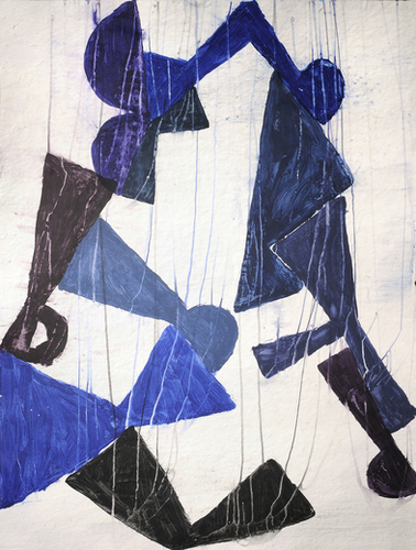 Composition 2 Mural by Jean-Noël Bachès