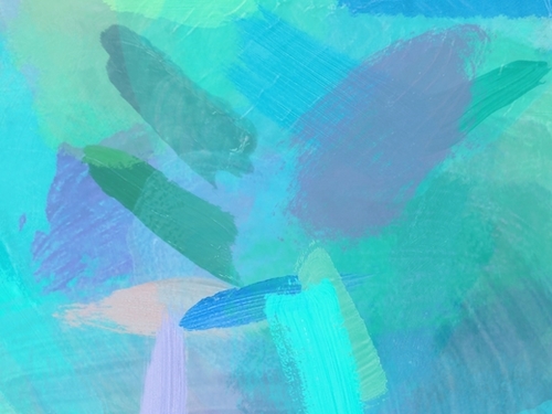 splash painting texture abstract background in blue pink Mural by Timmy333