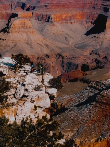 Desert scenic at Grand Canyon national park, Arizona, USA Mural by Timmy333
