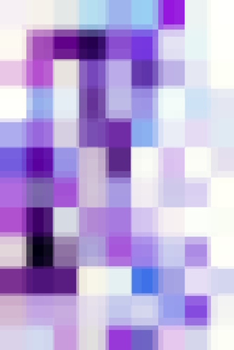geometric pixel square pattern abstract background in purple blue Mural by Timmy333
