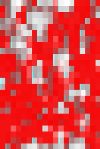 graphic design geometric pixel square pattern abstract background in red blue Mural by Timmy333