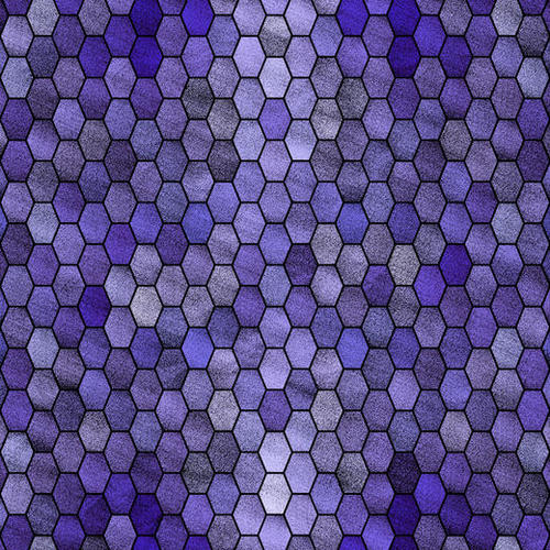 Glitters Honeycomb X 0.2 Mural by Amir Faysal
