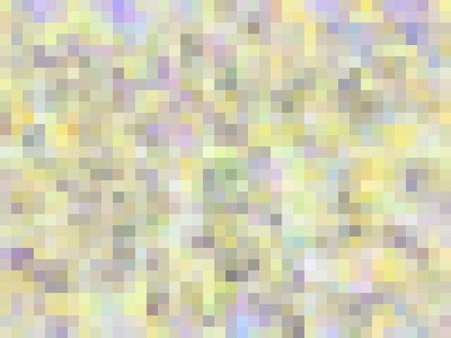 geometric square pixel pattern abstract background in yellow and pink Mural by Timmy333