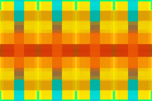geometric symmetry pixel square pattern abstract background in orange yellow blue Mural by Timmy333