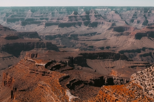 View from the desert at Grand Canyon national park USA Mural by Timmy333