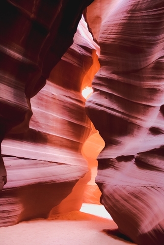 Cave in the desert at Antelope Canyon Arizona USA Mural by Timmy333