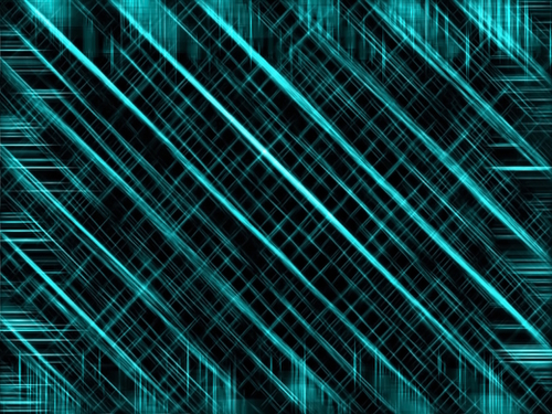 blue geometric line pattern abstract with black background Mural by Timmy333