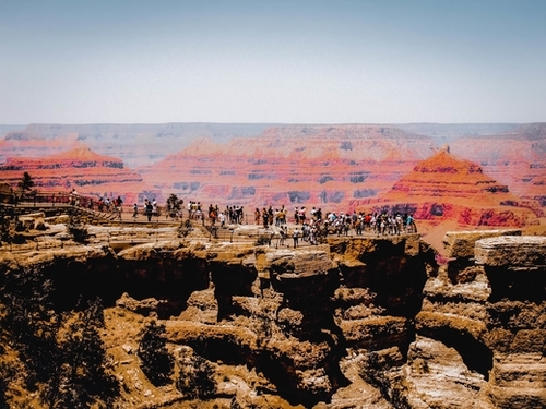 Desert view at Grand Canyon national park, Arizona, USA Mural by Timmy333