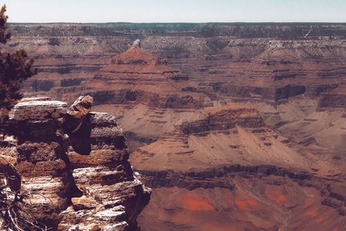 mountains desert scenery at Grand Canyon national park USA Mural by Timmy333