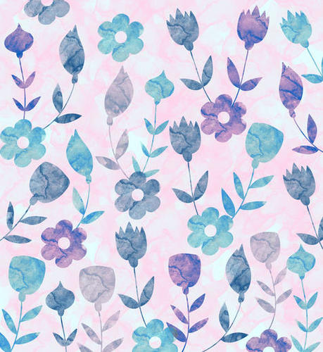 LOVELY FLORAL PATTERN X 0.18 Mural by Amir Faysal
