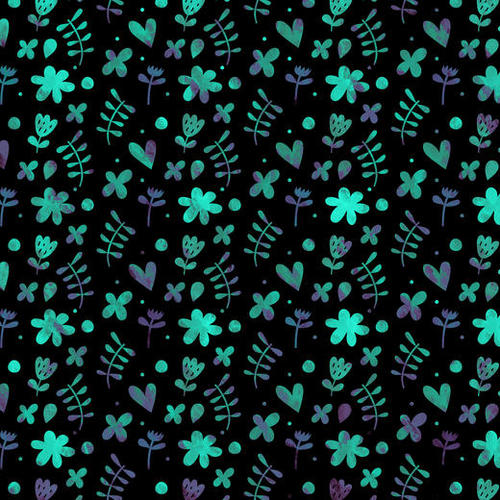 LOVELY FLORAL PATTERN X 0.10 Mural by Amir Faysal