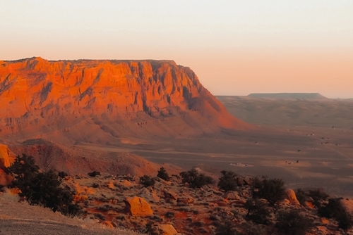 Summer desert with mountain view in Utah USA Mural by Timmy333