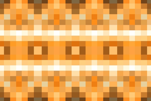 geometric symmetry pixel square pattern abstract background in brown Mural by Timmy333